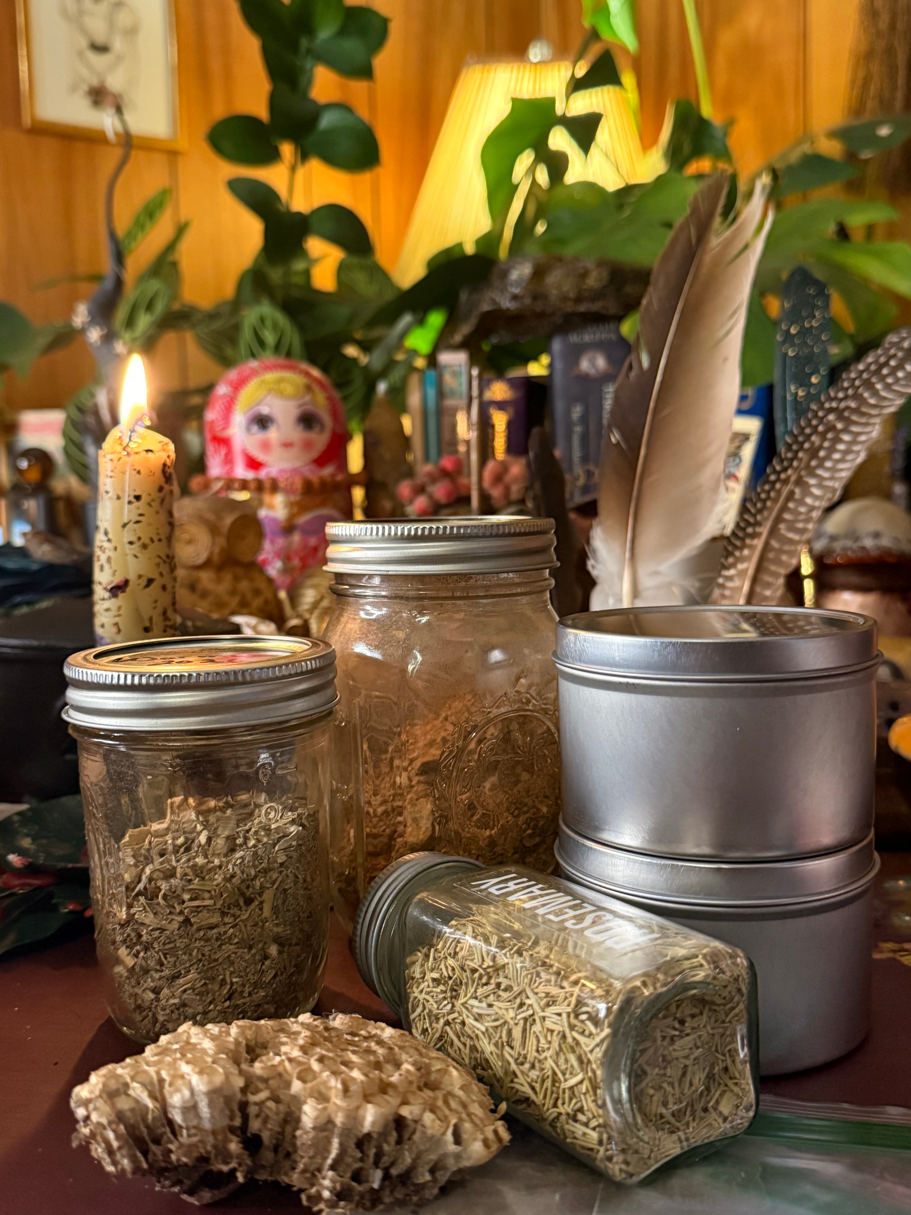 Small Fire Ant Baneful Candle Salve