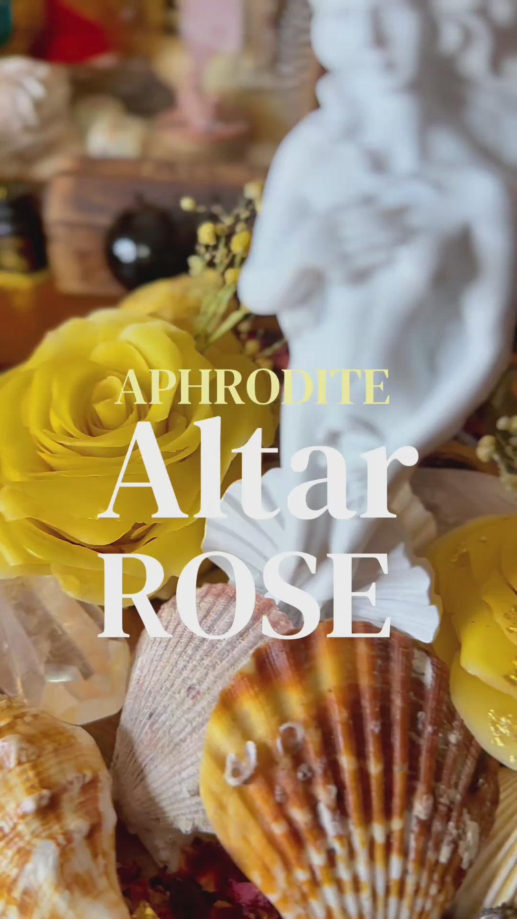 Deity Beeswax Altar Rose (1 Month Wait Time)