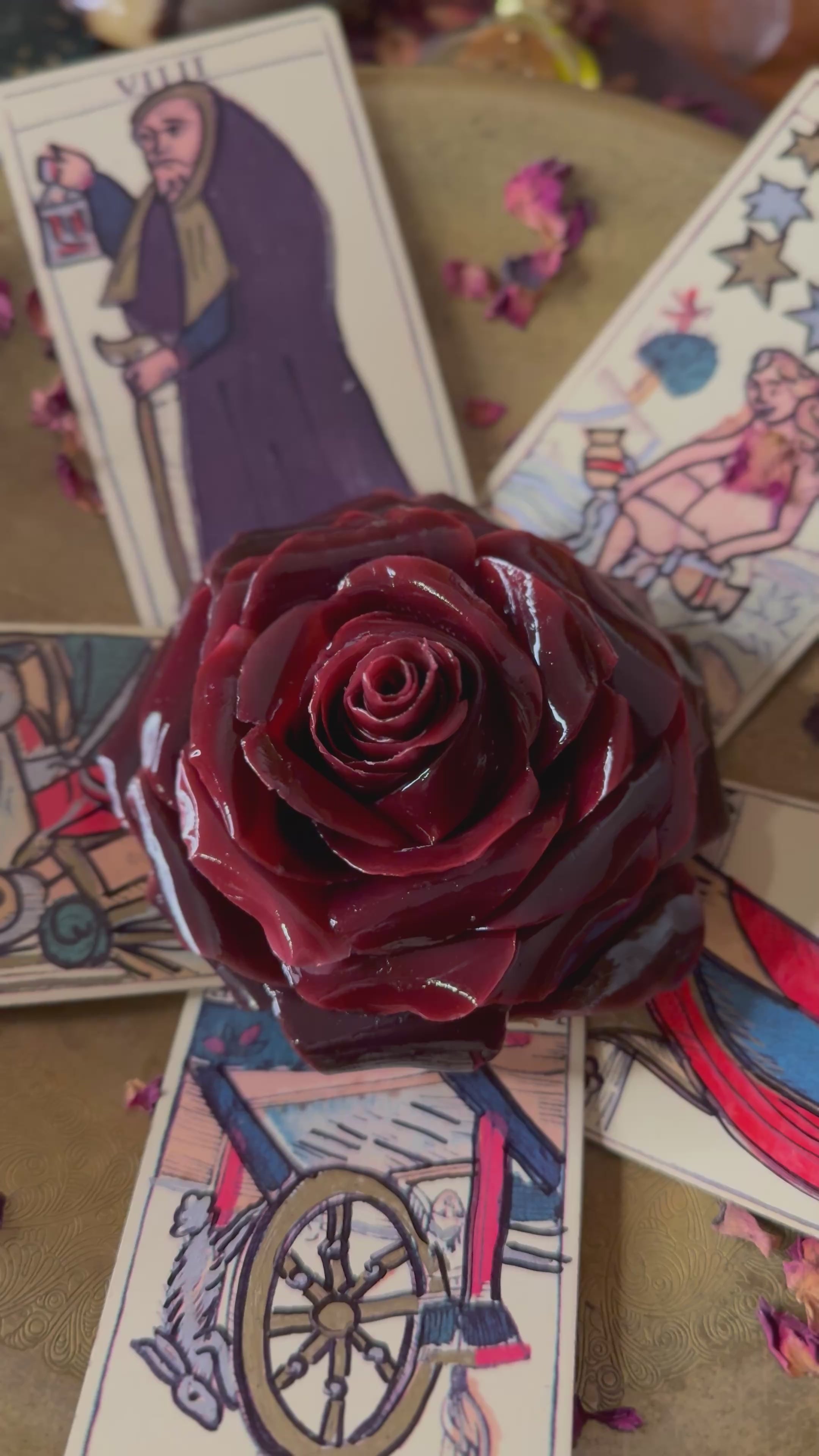 Deity Beeswax Altar Rose (1 Month Wait Time)
